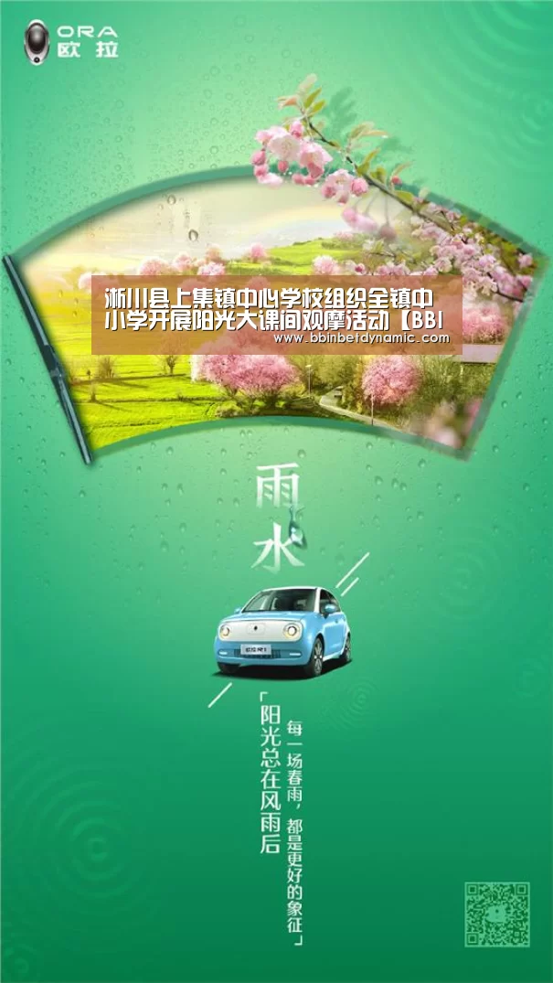 淅川县上集镇中心学校组织全镇中小学开展阳光大课间观摩活动【BBIN下载】(图2) BBIN下载